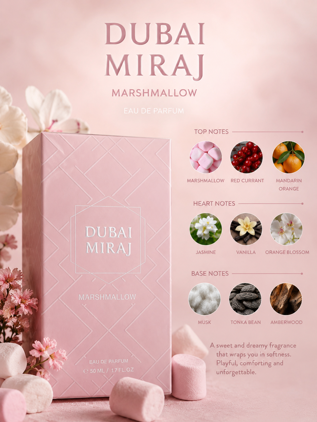 Marshmallow- dubai miraj 50ml
