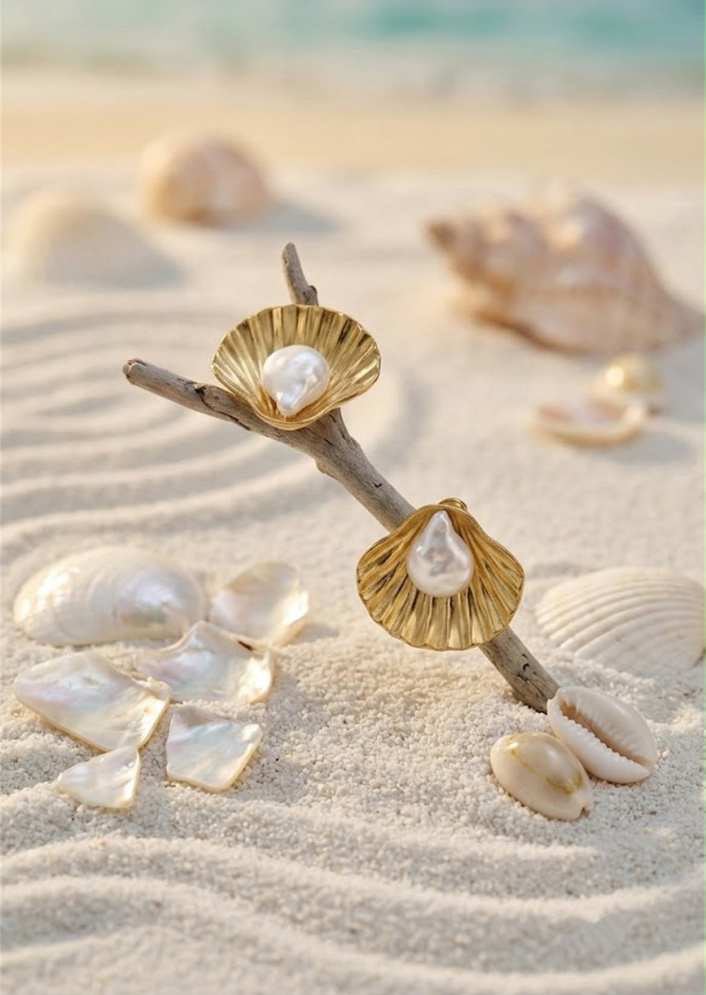 Ocean Shell Earrings