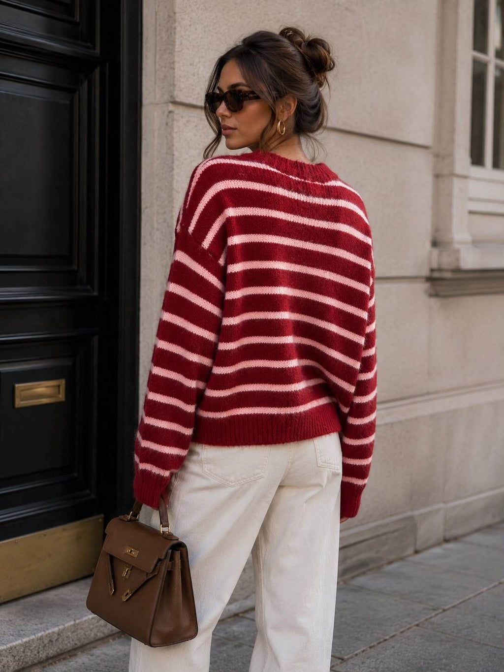 Chérie Striped Cardigan