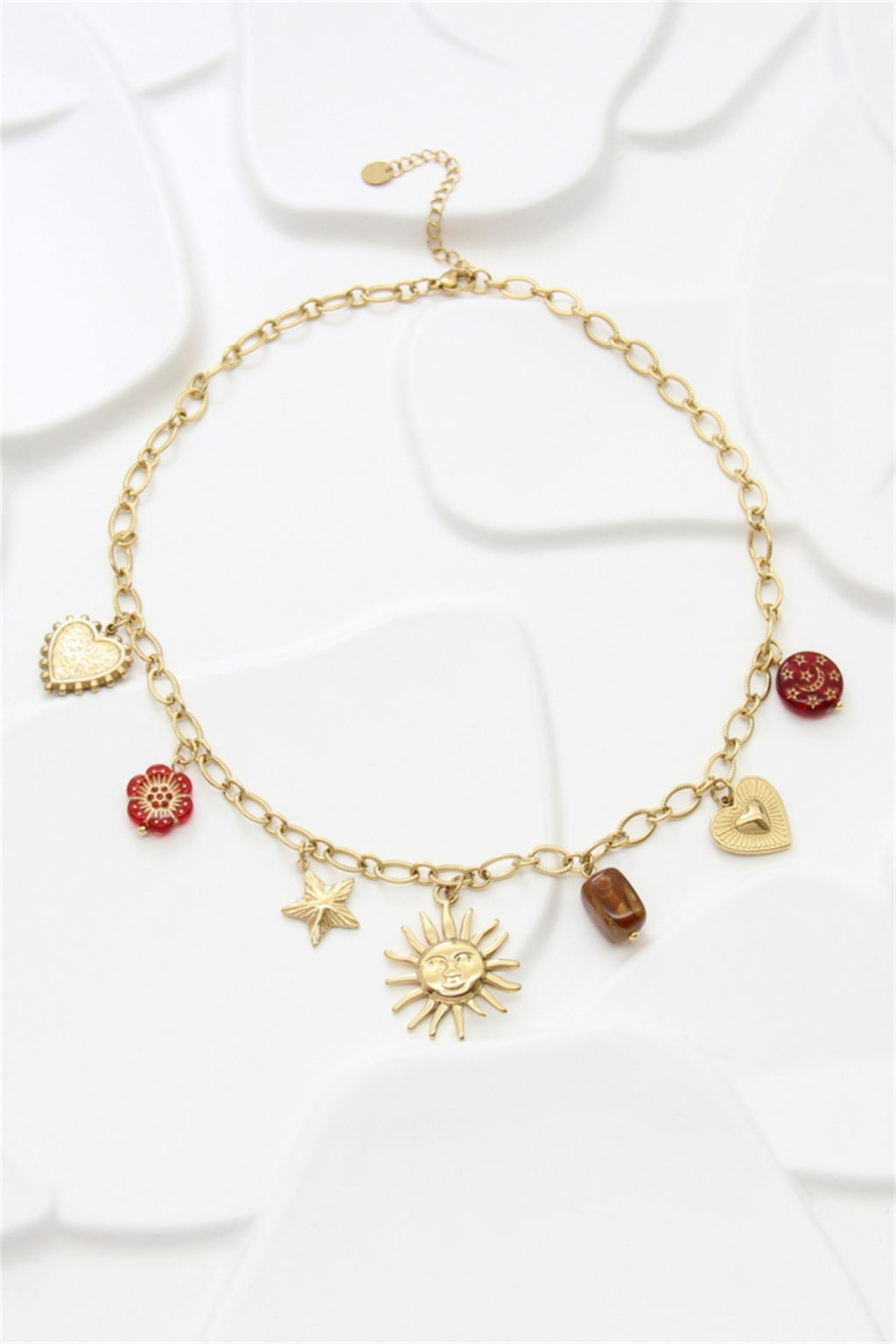 Amore Soleil Charm Necklace
