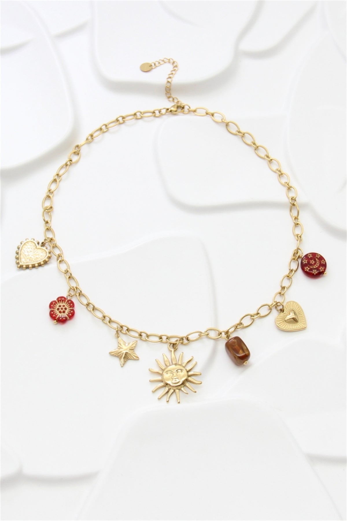 Amore Soleil Charm Necklace