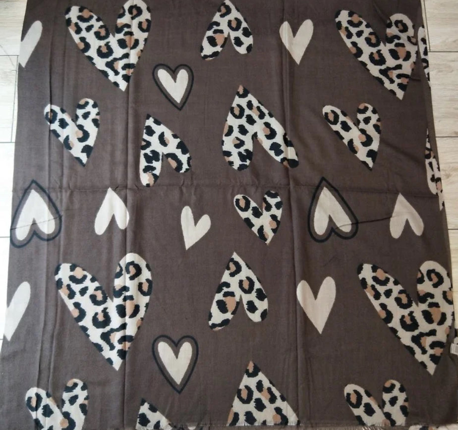 Leopard love sjaal