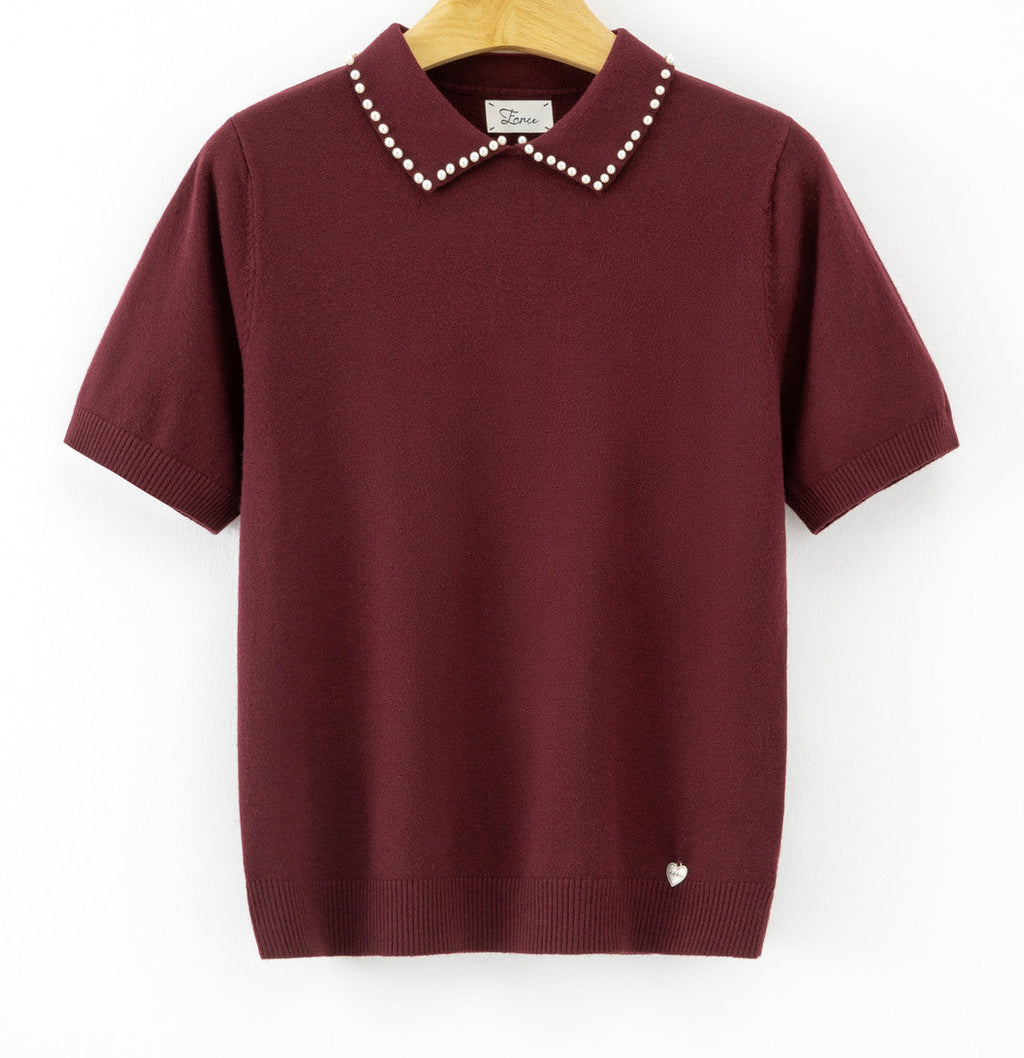 Pearl pull bordeaux