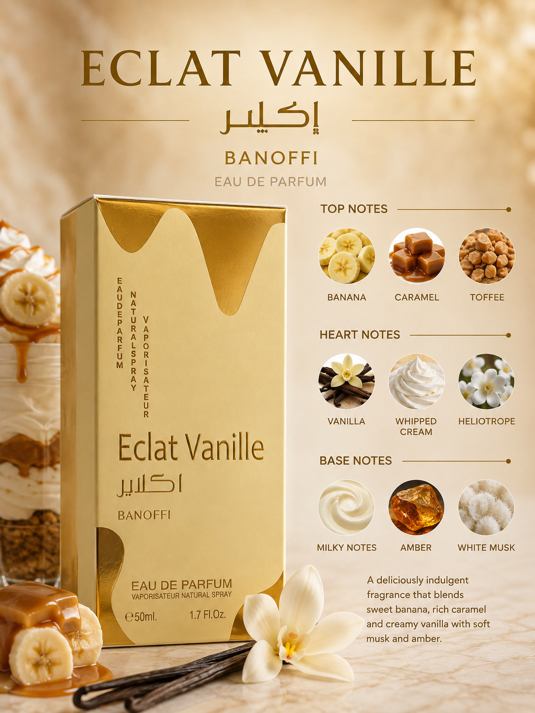Eclat Vanille Banoffi – Dubai Miraj 50ml