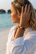 Amber Glow – Elastische Armband
