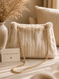 Coco crème fluffy bag