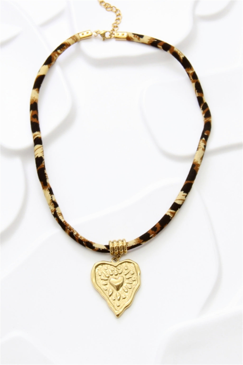 Wild Heart Leopard Necklace 🤎🐆