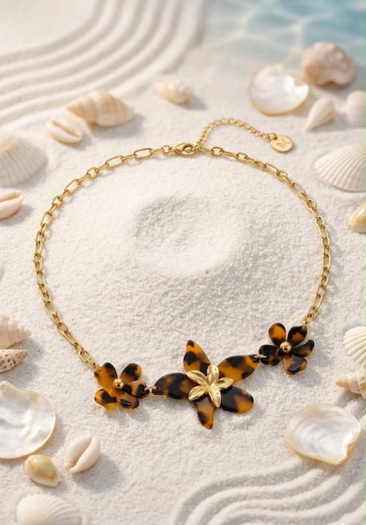 Tiani Flower Necklace