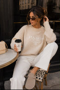 Oui Paris Sweater Beige