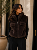 Odette bodywarmer - chocolate