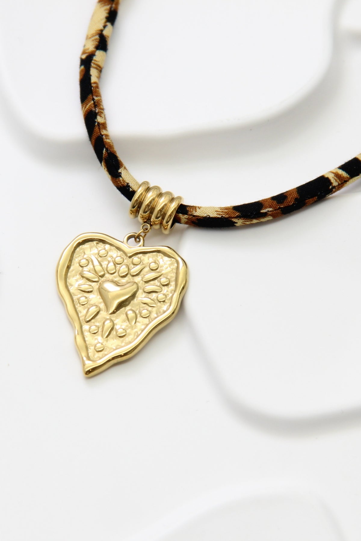 Wild Heart Leopard Necklace 🤎🐆