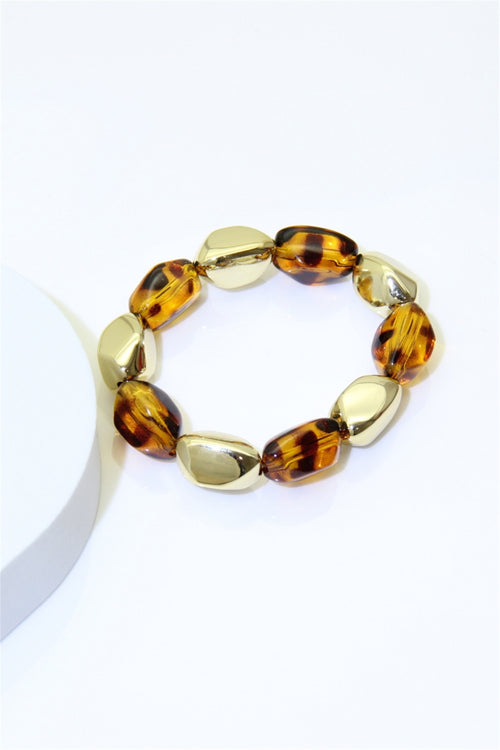 Amber Glow – Elastische Armband