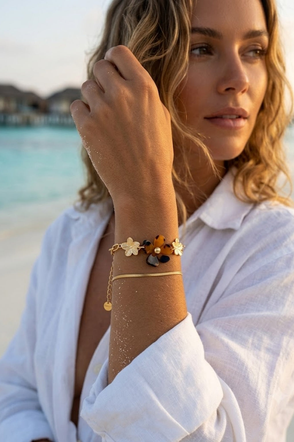 Tortoise Bloom Bracelet