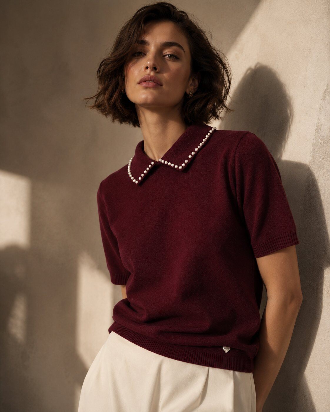 Pearl pull bordeaux