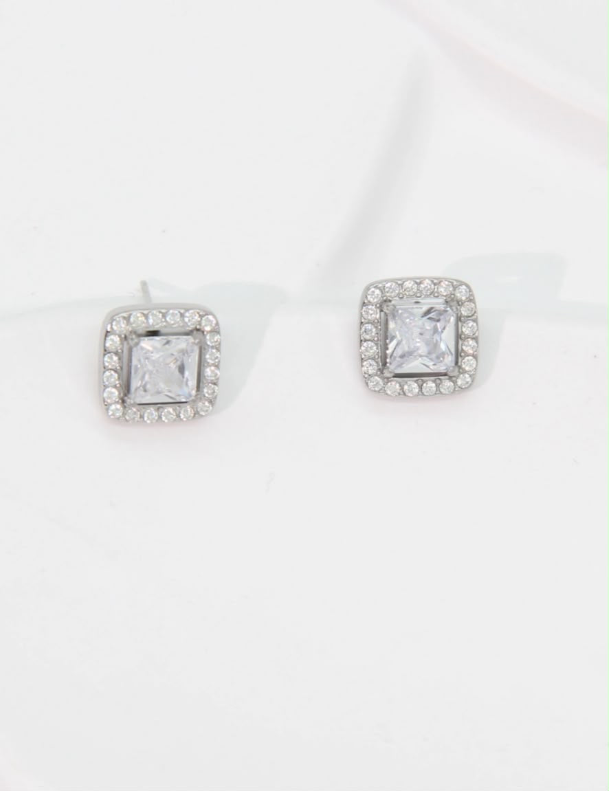 Aurora Silver Earrings