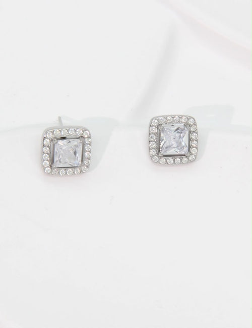 Aurora Silver Earrings