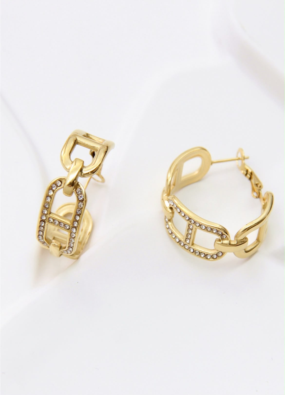 Grace Gold Hoops