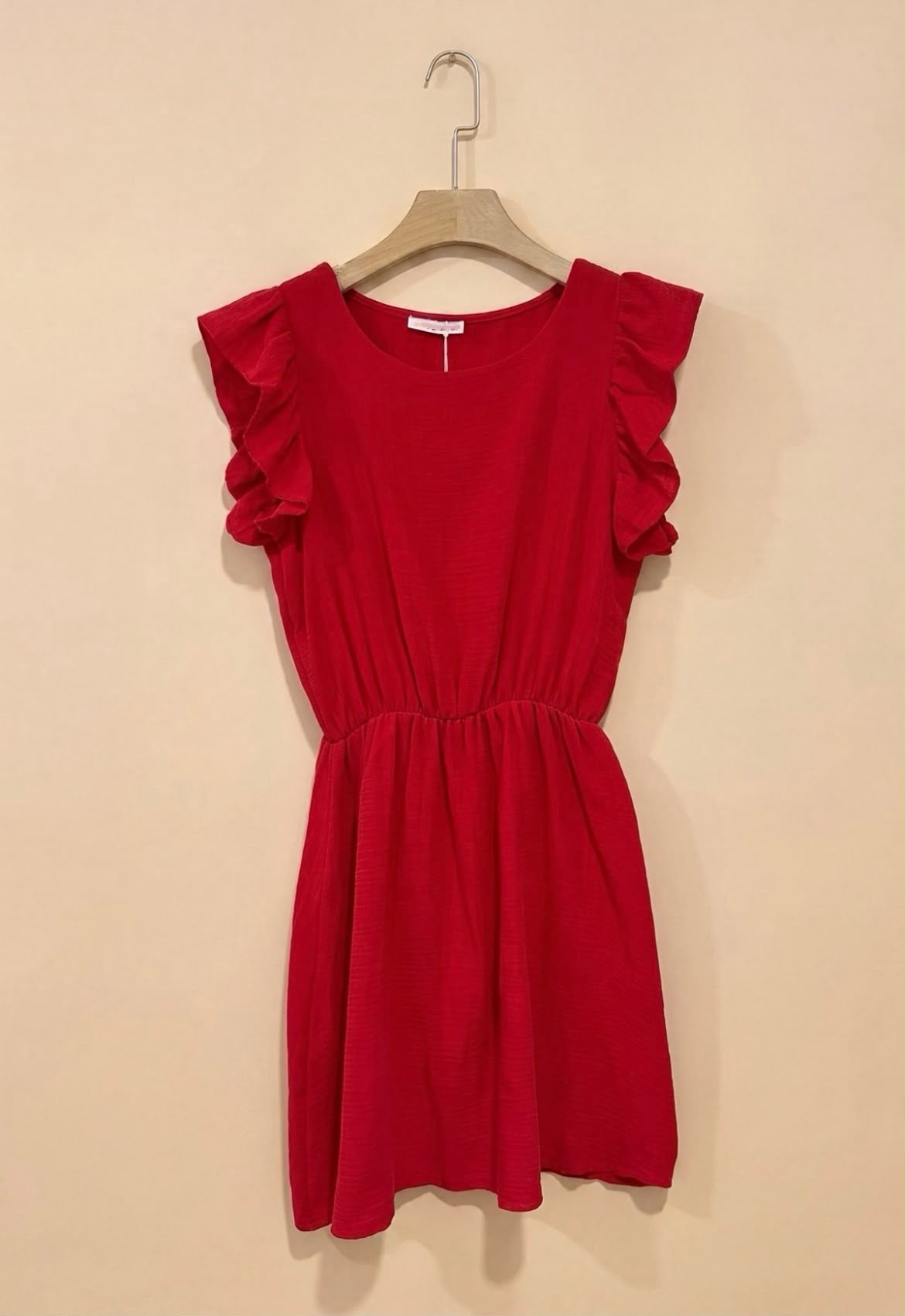 Rosy Dress Red