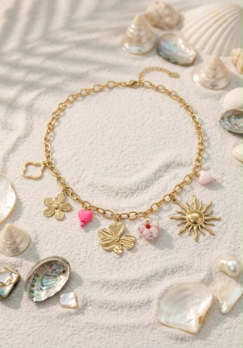 Flora Charm Necklace